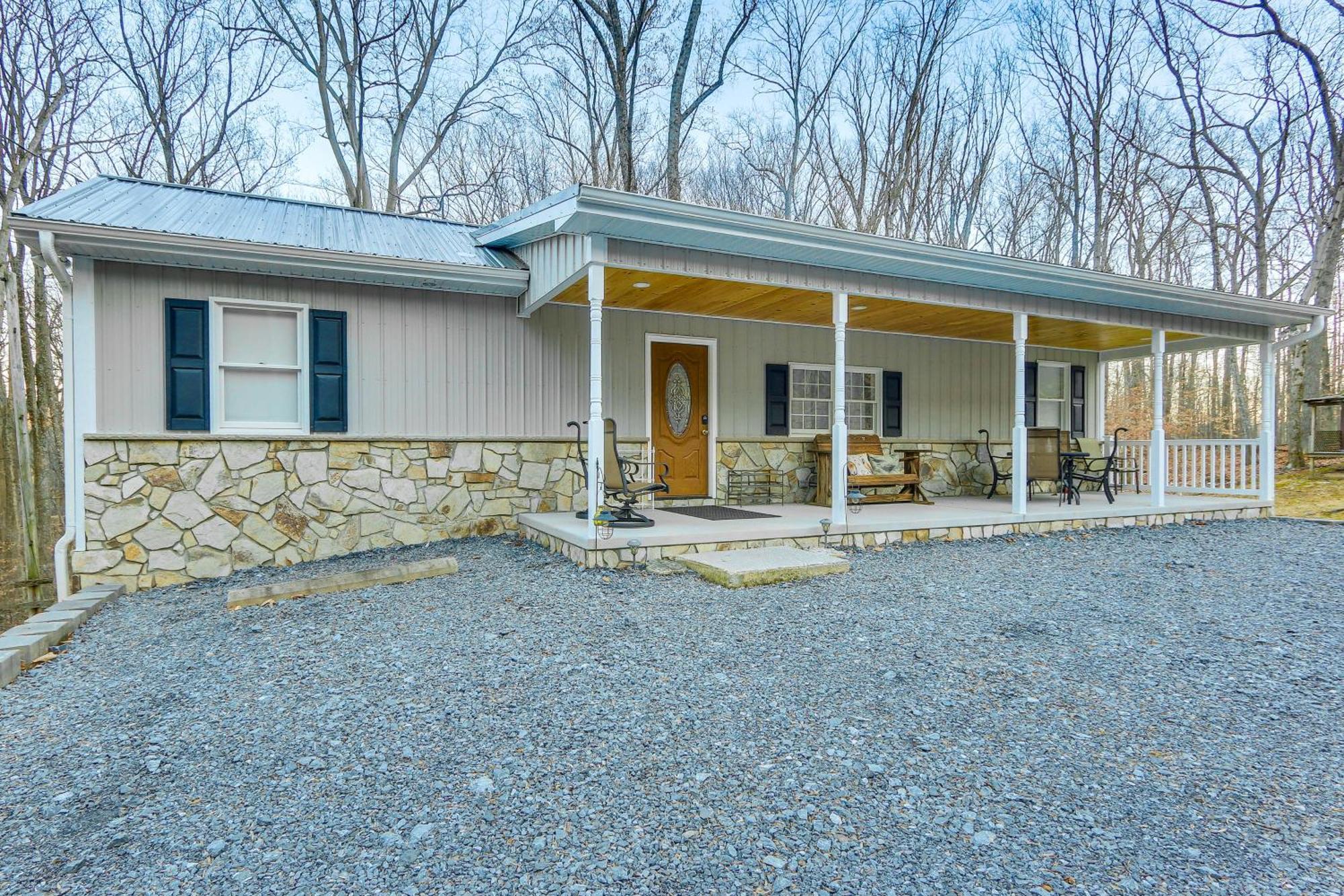 Peaceful And Secluded Knoxville Retreat With Deck エクステリア 写真